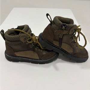 Dr. Martens Kids Brown Lace-Up Boots